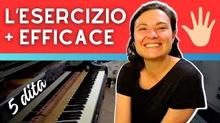 L'ESERCIZIO più IMPORTANTE PER SUONARE IL PIANO: il controllo delle 5 dita