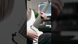 Sweep Riffing #metal #newriff #guitar #guitarist #thrashmetal #guitarcover #metalcore #riffhard