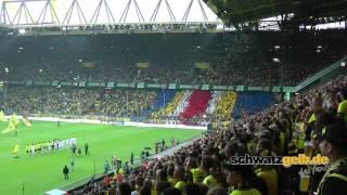 BVB - Eintracht Braunschweig Stimmung Choreo Borussia Dortmund