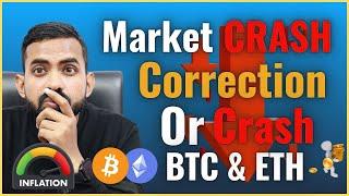 CRYPTO MARKET CRASH - Shocking Bitcoin & Ethereum Price Prediction | Bitcoin & Ethereum Trends !