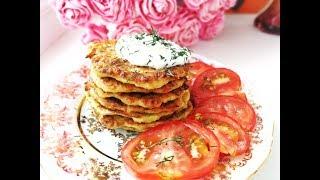 Кабачковые оладьи, самый легкий и вкусный рецепт