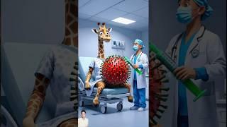 evolution of hiran: varsh hapital you doctor #ai #cartoon #cat#milky animated