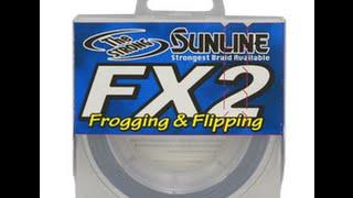 SunLine FX2 Frogging & Flipping Braided Fishing Line (TeamRippnLipz1)