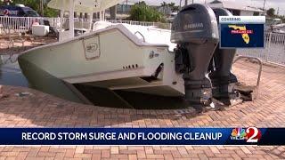 Pinellas County sees record storm surge