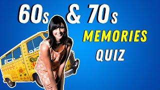 Easy 60s & 70s Fun Trivia Quiz