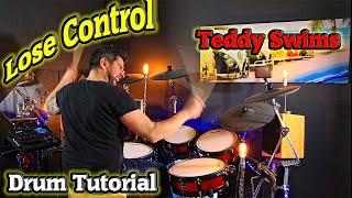 Lose Control Teddy Swims Drum Tutorial Lesson