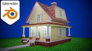 Build a Stylized House in Blender