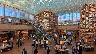 Starfield COEX, Asia's largest underground shopping space [KR walk 4k]