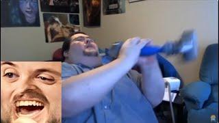 Forsen reacts to Fat Guy Destroys Xbox + Francis Auditions for Extreme Make Over: Biggest Loser