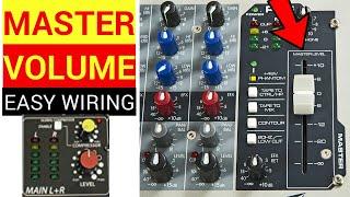 How to make Master Volume connection - Easy Wiring - New Generation 123