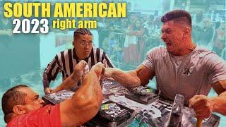 ARNOLD SOUTH AMERICAN ARM WRESTLING 2023 - RIGHT ARM