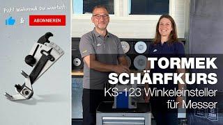 KS-123 Winkeleinsteller für Messer | Teil 24 | Tormek Live Schärfkurs