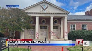 UNC-Chapel Hill buildings vandalized Thursday