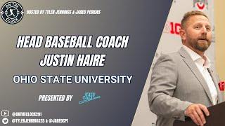 On The Clock: Ohio State Baseball Head Coach Justin Haire Joins the Show!