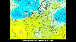 METEO fino al 22 ottobre 2024 e la tendenza successiva