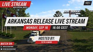 Arkansas DLC Release Live Stream | American Truck Simulator | SCS Software 