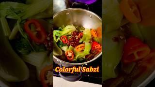 Colorful Sabziya Matlab Tasty Khana  #shorts #viralshorts #makingfood #food #recipe #tastyfood