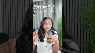 Let’s talk about China Raw Hair vs Raw Hair and what the difference is #rawhair #shorts #short