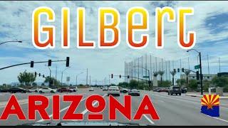 [4K] Gilbert, AZ - City Tour & Drive Thru