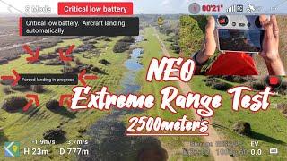 DJI Neo - Extreme Range Test 2500m 