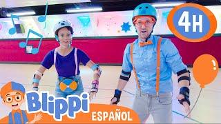 Blippi y Meekah aprenden a patinar | Blippi Español | Videos educativos para niños | Aprende y Juega