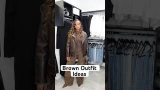 Brown Outfit Inspo For Women | #fallfashion #grwm #fashion #grwmoutfit #fashionstyle #ootd #outfit