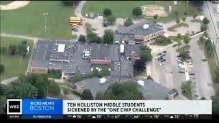 Holliston Middle School students sickened by One Chip Challenge