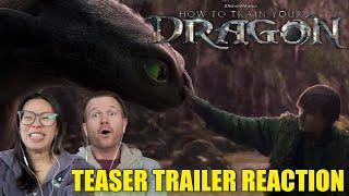 How To Train Your Dragon (Live-Action) Teaser Trailer | Reaction & Review | Dreamworks Animation