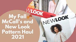 My Fall McCall's and New Look Haul 2021