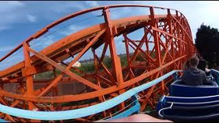 The Blue Flyer - Blackpool Pleasure Beach (On Ride 360 Degrees)