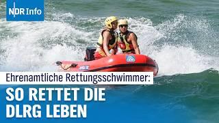 Rettungsschwimmer an der Ostsee: Ehrenamtler der DLRG im Einsatz | NDR Info