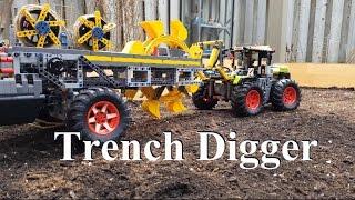 Trench Digger Lego Technic 42054 Claas Xerion 5000 Trac VC