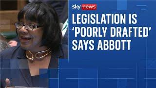 Assisted Dying: 'Poorly drafted legislation' says Diane Abbott