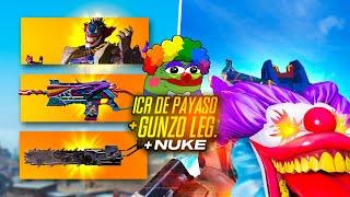 Jugando con TODO de payaso (sale bien ) + NUKE | COD mobile