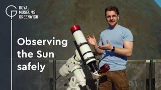Observing A Partial Solar Eclipse Safely With A Telescope