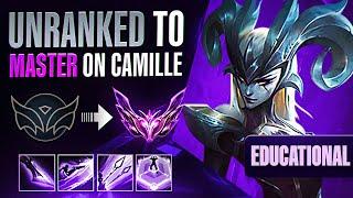 EDUCATIONAL UNRANKED TO MASTER ON CAMILLE