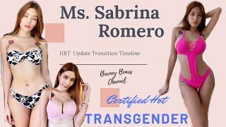 HRT MALE TO FEMALE TRANSITION TIMELINE/ SABRINA ROMERO /PINAY TRANS BARBIE /SUPER HOT AND SEXY