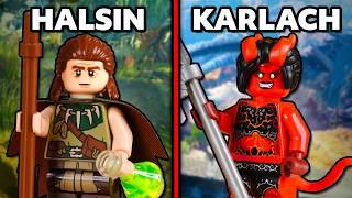 I Made Baldur's Gate 3 Characters In LEGO!