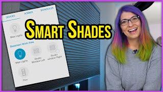 Blackout Smart Shades For My YouTube Studio! | Serena Honeycomb Smart Shades By Lutron