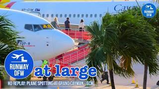 HD Replay: Grand Cayman GCM plane spotting with Runway DFW