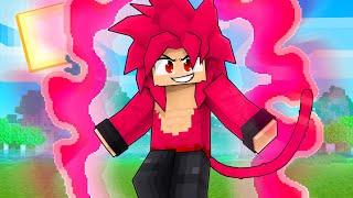 Virei o P3DRU SUPER SAYAJIN 4 no Minecraft ‹‹ dragon ball ››