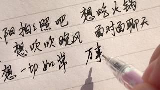 Casual Chinese Handwriting