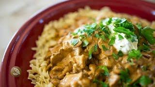 Julie Goodwin's Beef Stroganoff