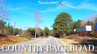 Scenic and Relaxing Country Backroad Drive