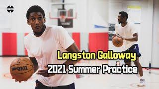 Langston Galloway 2021 Off Season Practice | @IntegrityHoops | #4K