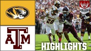 Missouri Tigers vs. Texas A&M Aggies | Full Game Highlights | ESPN College Football