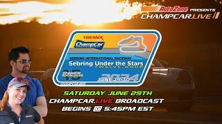 TireRack.com ChampCar Endurance Series® Sebring 12 hrs Under the Stars - 6_29_2024 Part 1