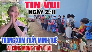 Tin vui Trên Quê hương THẦY MINH TUỆ khi Thầy trở lại