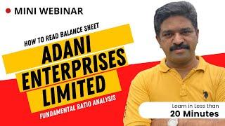 Mini Webinar | How to Read Balance Sheet | CA Raja Classes