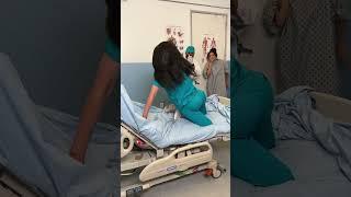 Backwards prank at the hospital #Shorts